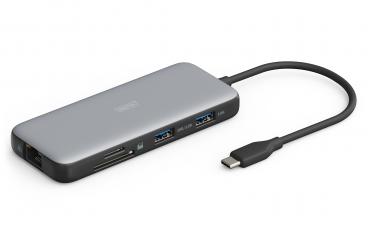 USB-C docking station, 8-port 