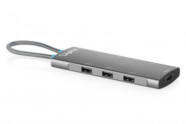 USB-C docking station, 8-port 
