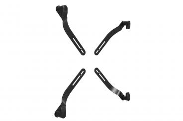 Adapter for mounting monitors without VESA holes 