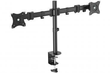 Dual monitor mount, 2x 27", 2x 8 kg 