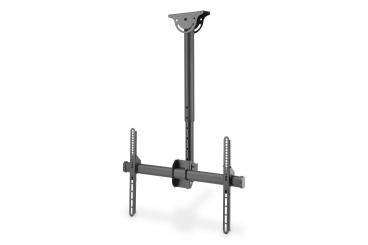 Universal TV Ceiling Mount with Telescopic Height-Adjustment 