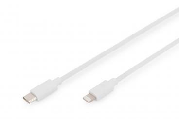 Lightning to USB-C data/charging cable, MFI-certified 