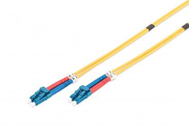 Fiber Optic Singlemode Patch Cord, LC / LC 