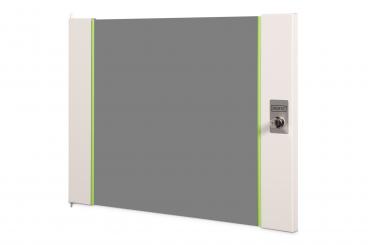 Glass front door for 19" 9U wall-mounted enclosure Unique series 