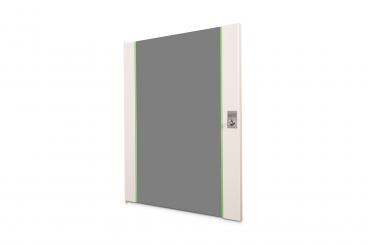 Glass front door for 19" 16U wall-mounted enclosure Unique series 