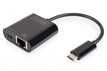 USB Type-C™ Gigabit Ethernet adapter with Power Delivery support 