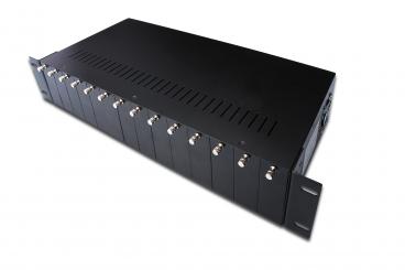 14 Slot Media Converter Chassis 