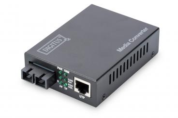 Fast Ethernet Media Converter, RJ45 / SC 