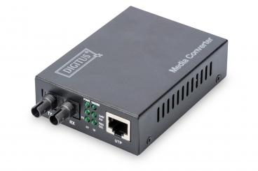 Gigabit Media Converter, RJ45 / ST 