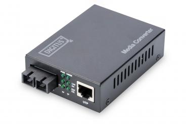 Gigabit Media Converter, RJ45 / SC 