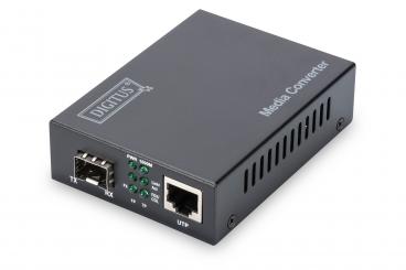 Gigabit Media Converter, RJ45 / SFP 