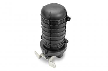 Fiber optic splice closure, 48 cores, dome-shaped 