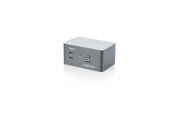 KVM switch, 2-port, triple display, 4K, HDMI 
