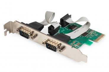 2-Port Serial Interface Card, PCIe 